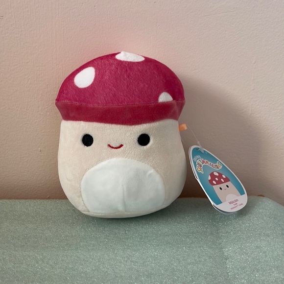Kellytoy Toys 5 Inch Malcolm The Mushroom Squishmallow Poshmark